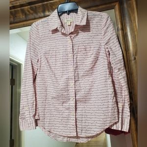 Pink Blouse with‎ Hearts
